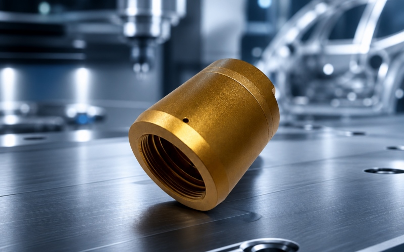 CNC machining brass parts main image